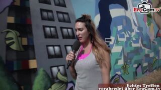 Ζεστό υπαίθριο γαμήσι Γερμανικού ζευγαριού