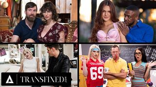 Καυτή επιλογή των τρανσέξουαλ αποπλανητές - άνδρες γαμημένο μεγάλο στήθος τρανς κορίτσια