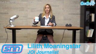 Στην ζωντανή τηλεόραση, καβαλάει την ξανθιά μηχανή του σεξ για ατελείωτη ευχαρίστηση