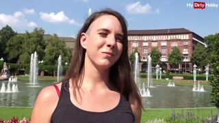 Γερμανίδα τουρίστρια έξω πρωκτικό γαμήσι