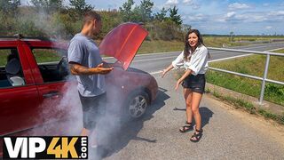 Τζορτζ. Ο Uhl γαμάει αυτό το μαύρο κορίτσι στο δάσος