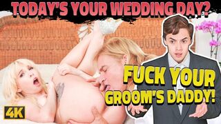 Λευκή ξανθιά, έτοιμη για σεξ με τον πατέρα του άντρα της