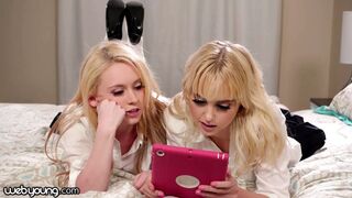 Η Χλόη Τσέρι και η μαθήτρια της έχουν ένα λεσβιακό πείραμα στο κεφάλι της