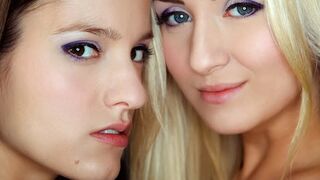 Μακριά τόσο κοντά - Cayla Lions και Silvie Luca καυτό λεσβιακές αγκαλιές