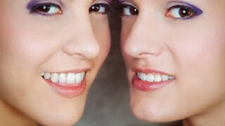 Carolina Abril και Silvie Luca καυτό πρόσωπο σε λεσβιακή εταιρεία