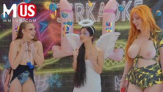 Lauren Phillips και Gia Derza τρώνε και γαμιούνται