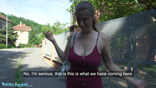 Δημόσιος πράκτορας - Βελγική γκόμενα με μεγάλα βυζιά pick up