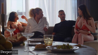 Deeper - Mona Azar και Alyx Star swinger γαμήσι