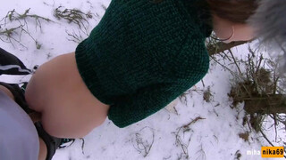 MihaNika69 - Ένα γρήγορο γαμήσι το χειμώνα